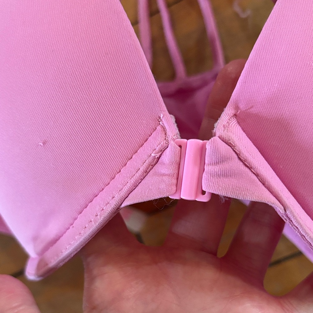 PINK Victoria's Secret Soft Pink Padded Wear Everywhere push up Bra - Picture 5 of 6